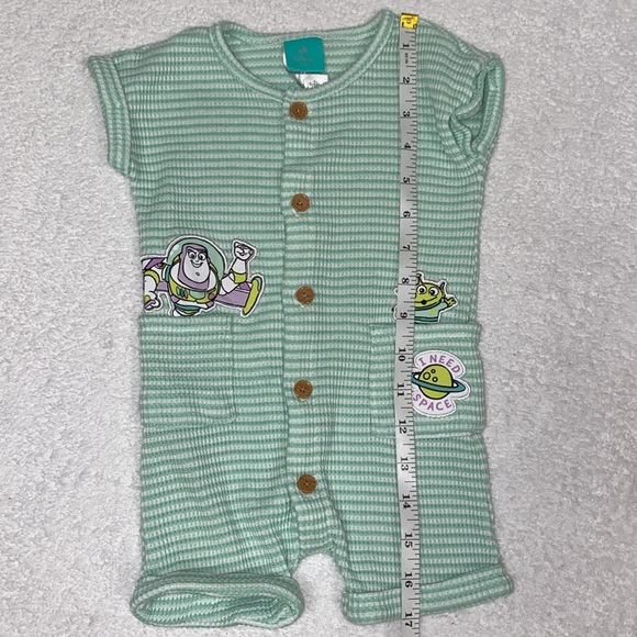 Disney baby Toy Story waffle romper buzz light year “I need space” 6/9m - Picture 4 of 8